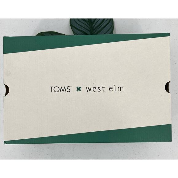 Toms Colab West Elm Frost Grey Snowdon Repreve Two Tone Felt Harbor Clog Slipper - Picture 3 of 8